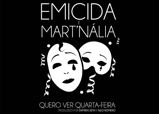 Emicida e Mart'nália em Quero Ver Quarta-feira