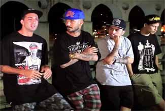 Cartel MCs no Programa Flow