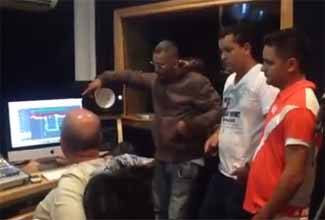 Trilha Sonora do Gueto em estúdio