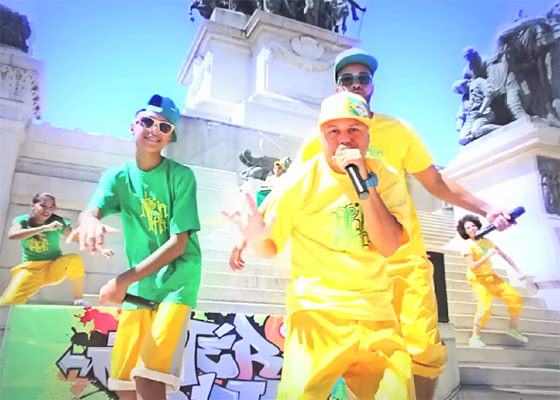 Hino Nacional Brasileiro na versão RAP do Matéria Rima