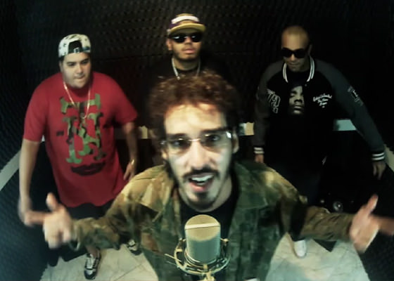 Gordo, Dropê e MC Oz no Cypher Moustrack