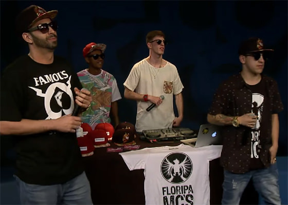 Floripa MCs no Estúdio Showlivre