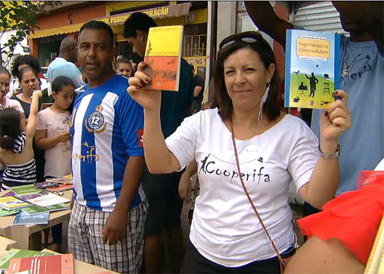 Natal com livros, da Cooperifa