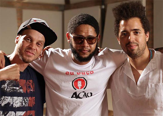 Gaspar, Emicida e João Nascimento